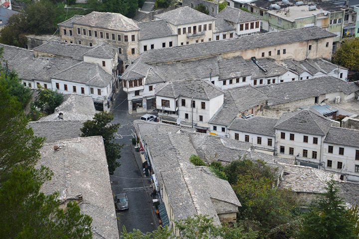 Albania - l.antica Gijrokastra copia